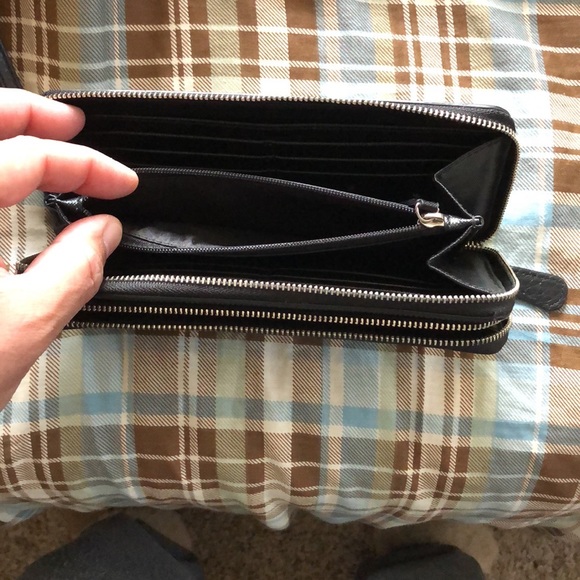 Coach Leather Clutch Wristlet // Bad Zipper - Picture 10 of 10